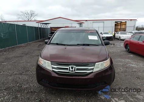 2012 Honda Odyssey Ex-L из США, поврежденный, VIN 5FNRL5H65CB045896